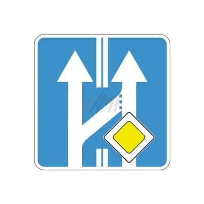 купить 5.15.7д, 5.15.8д, 5.15.9д Перестроение на параллельную проезжую часть в Мурманске